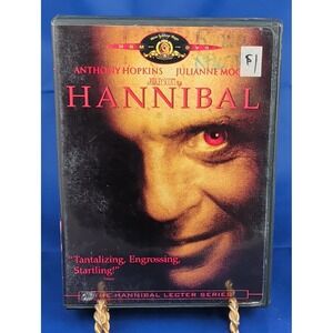 Hannibal DVD 2001 MGM Anthony Hopkins Julianne Moore Ridley Scott